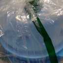 12 Inch Large Cake Carrier with Lid and Handle for 12" Round 7" High Cake Adjustable Plastic Pies Carrier Portable Cupcakes Transport Container for Cookies Pizza and More (Blue)