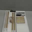 2 Pack Wall Sconces Battery Operated, Wall Sconces 3000K-6000K Dimmable Rechargeable Wall Sconce with Remote Control, 350Rotate LED Wireless Wall Lights for Living Room, Hallway, Bedroom(Gold)