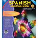 Carson Dellosa Skills for Success Spanish Workbook, Parts of Speech, Grammar, Sentence Building Skills, and More, Middle and High School Classroom or Homeschool Curriculum