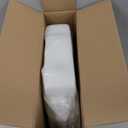 CYRRET 3 Inch Elevated Toilet Seat Riser, Raised Toilet Seat Enlongated Bowl (18.5") for Elderly and Seniors, Durable Plastic, Slow Close, Safety Bathroom Assist Device, Easy Installation, White