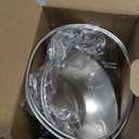 2 Pcs Elevated Cat Bowls, 15Tilted Stand Whisker Friendly Raised Cat Food & Water Dishes, 5.9 inch Stainless Steel Indoor Anti-Vomiting Small Dog Bowls,Dishwasher Safe,Spine Friendly