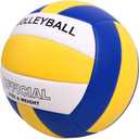 Official Size 5 Volleyball, Soft Indoor Outdoor Volleyball for Game Gym Training Beach Play