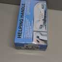 2 Pack Heavy-Duty Shower Grab Bars - Gemroom 12 Inch Grey Suction Bar Handles for Elderly, Seniors, Handicap, Safety Balance Assist Grip for Bathroom, Toilet - Anti-Slip, Shower Handles Hand Rai (11.8")