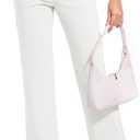 KICZOY Women Dress Pants Stretch Business Straight Leg with Pockets Wear to Work Casual 2026 Suitpants (White, M)