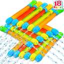 JOYIN 18 Pack 16.5'' Water Gun,Super Soaker Blaster Squirt Guns, Bulk Summer Outdoor Swimming Pool, Backyard, Beach Water Game Fighting Play Pool Toys