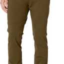PAIGE Men's Stafford Transcend Knit Slim Fit Trouser Pant, Bronze Birch, 36