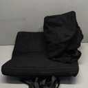 TKYZ Dog Car Seats for Small Medium Dogs,PU Leather Car Seat Boosters,Foldable Puppy Cat Carseats (Black, Medium Dog)