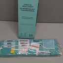 The Peanutshell Learning Calendar Wall Chart - Homeschool Supplies, Interactive Pocket Chart for Toddlers & Kids - Preschool Learning Activity Board, Circle Time Board for Classroom - Today is (Teal)