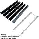 Parts Kits DG226 Burner & Heat Plates Replacement for Weber 2241298, 2271411, Spirit 500 Grills, (Aftermarket Parts)