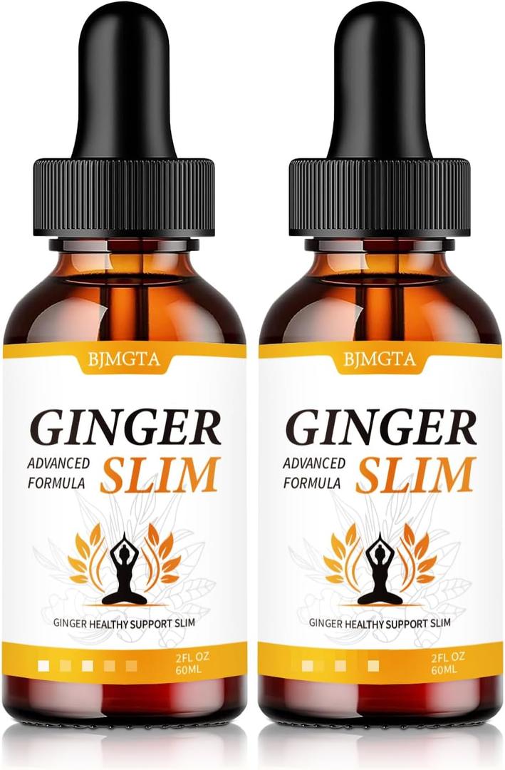Lab 2025, GingerSlim Drops,GingerSlim All Natural Liquid