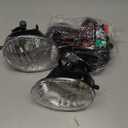 Fog Lights Assembly Compatible With 04-05 Toyota Rav4/ 05-07 Toyota Avalon/ 06-09 Toyota 4 Runner/ 05-06 Lexus ES330 OEM Replacement Fog Lamps (2004-2005 RAV4)