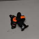 BARKBAY No Pull Dog Harness Front Clip Heavy Duty Reflective Easy Control Handle for Large Dog Walking(Orange,XS) (X-Small(Chest:15.5-19.5))