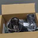 Qcen Juicer Machine, 800W Centrifugal Juicer Extractor with Wide Mouth 3 Feed Chute for Fruit Vegetable, Easy to Clean, Stainless Steel, BPA-free (Black)