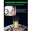 Cell Phone Cooler, Magnetic Semiconductor Cooling Fan Heatsink Fit for All Smartphones, Portable Mobile Phone Radiator with LED for Gaming Videos Streaming Vlog, Cooling