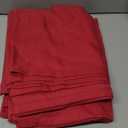 Hot Pink Curtains for Living Room 84 Inch Length 2 Panels Set Back Tab Pocket Semi Sheer Linen Boho Vibrant Bright Colored Girls Curtains for Bedroom Princess Decor Raspberry Fuchsia Magenta Red 52x84