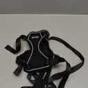 Halypet Cat Harness and Leash Set - MAX Safety 4th-Gen Upgrade, Escape Proof, Adjustable, Comfortable Soft Vest, Easy to Wear Kitten Harness with Reflective Strip for Cats Walking - Small Black (Small (7-12lb))