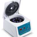 CGOLDENWALL Centrifuge Machine Lab PRP Benchtop Centrifuge 100-4000RPM Low Speed Desktop Centrifuge Machine Timer 1-99min 8x15ml