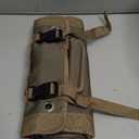 Tool Roll Bag, Small Roll Up Tool Bag with Detachable Pouches, Heavy Duty Roll Up Tool Bag Organizer, Tool Storage Kit for Mechanic & Electrician, Gifts for Men (Green)