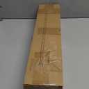 HEI! DEAR Gold Curtain Rods 72 to 144 Inch(6-12FT),1 Inch Long Curtain Rod,Adjustable Heavy Duty Curtain Rods,Modern Decorative Drapery Rods,Telescoping Window Single Curtains Rods 36-150",Brass Gold