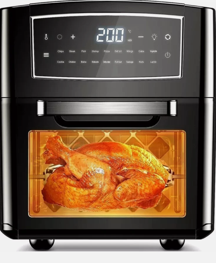 CalmDo Air Fryer Oven, Combo 12.7 Quarts Convection Toaster, Food Dehydrator