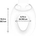 Ingenuity: ity by Ingenuity Flip & Sit Potty Seat 2pk (White) Easy to Set Up & Remove Potty Training Seat That Attaches to Adult Toilet Seat