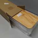 YECAYE 2 Pack Cable Management Box, Wooden Lid & Plastic Body, Medium and Small Cord Organizer Box  Power Strip Cord Organizer, Cable Hider for Home & Office Baby Proofing