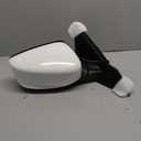 Right Passenger Side Mirror Compatible with Honda Accord Sedan/Coupe 2013 2014 2015 2016 2017 Power Glass Manual Folding Non-Heated Door View Mirrors Replace #76208T2FA11 3 Pins Paintable (White)