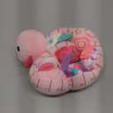 Sumobaby Infant Baby Musical Stuffed Animal Activity Soft Toys with Multi-Sensory Crinkle, Rattle and Textures, for Tummy Time Newborn 0-3-6-12 Months Girls, Caterpillar, Pink