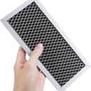 2 Pack DE63-30016G Microwave Charcoal Filter for Samsung GE Grill Microwave Oven, Replaces WB02X10956, JX81H, WB02X11544, DE63-30016A, DE63-30016G, DE63-00367H, 4864753, DE63-00367D