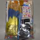 Professional Face Painting Kit for Kids  44 Color Water Activated Facepaint Makeup Kit, Non-Toxic face Paint with Stencils, Gems, Brushes for Halloween, Parties, Carnival, School Event & Festivals (44 Colors - 32 Piece Set)