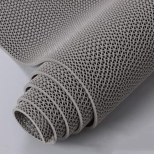 Drainage Non Slip PVC Floor Mats for Swimming Pool Bathroom Garage Restaurant Sauna SPA Indoor Outdoor Wet Area, Heavy Duty Water Drain Anti Slip Commercial Flooring Mat,Gray/Grey,0.9×1M