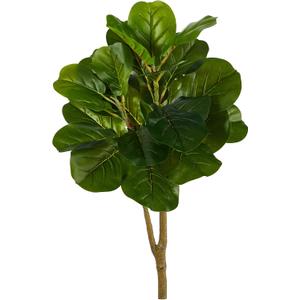 Nearly Natural 2.5ft. Fiddle Leaf Fig Artificial Tree (No Pot)