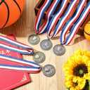 60  RoundFunny Award Medals 1st 2nd 3rd Place Medals Metal Winner Trophy Awards Gold Silver Bronze Prizes for Sports Competitions Party, 2 Inches