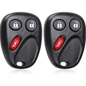 3-Button Key Fob Replacement: Keyless Entry Remote Control for 2003-2006 Chevy Avalanche Equinox Silverado Suburban Tahoe, GMC Sierra Pontiac Torrent, Saturn Vue Cadillac Escaladex, LHJ011, 315Mhz