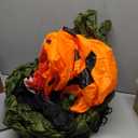 Minetom 3.44 FT Trunk or Treat Car Decorations Kit, Quick-Inflating Halloween Inflatable Outdoor Decorations, Blow-Up Animated Dinosaur Trunk Decor with 4 LEDs for Car, Halloween Outdoor Yard Decor