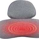 Neck Massager Pillow with Heat & Vibration,Deep Tissue Pain Relief,1.5 M Cable/USB-C Charging/Portable Pillow Massage Neck Hump & Shoulder Relaxation at Home/Office/Travel (Plug-in)