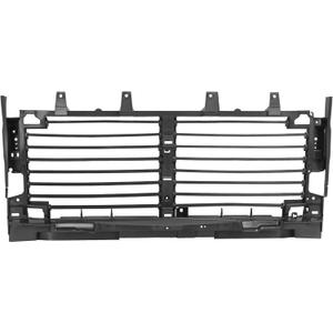 HECASA Active Radiator Shutter Assembly Compatible with 2019-2023 Chevrolet Silverado 1500 LTD Replacement for 84652494 GM1206103 Grille Shutter Plastic Black