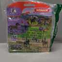 Schleich Horse Club - 6 PC Hannah and Cayenne Playset - with Western Rider Action Figure and Horse Figurine - Kids Ages 5+