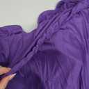 Sofa Cover,1 Piece for 1 2 3 4 Seater, Couch High Stretch Sofa Slipcover Non Slip Couch Cover with Elastic Bottom for Pets -Dark purple-1-seater, 75" ong