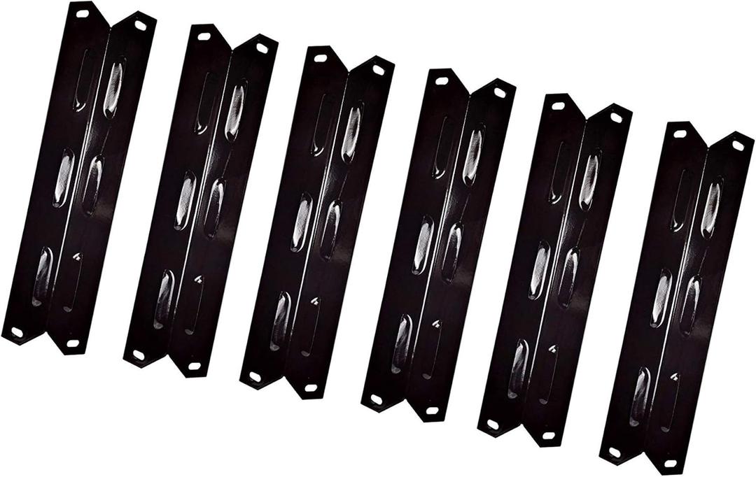 Replace parts Porcelain Steel Heat Plates for Kenmore 146.1613211, 146.16132110, 146.16133110, 146.16142210, 146.16197210, 146.16198210, 146.16222010, 146.23673310 (14 15/16 X 3 13/16") (6-Pack)