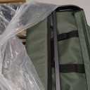 Collapsible Foldable Wagon,Wagons Carts Foldable with Wheels,Utility Grocery Folding Beach Wagon for Sand Garden Sports Shopping Outdoor(Bottle Green).