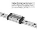 Linear Rail Guide MGN9H 300mm Length Miniature Linear Sliding Guideway with 1PCS Stainless Steel Carriage Block for CNC Machine and 3D Printer