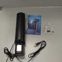 600GPH UV Aquarium Filter for 75-300 Gal Tank, Large Fish Turtle Tank Green Water Clean Machine Submersible Canister Filter Powerful Pump Pond Filter for Saltwater Freshwater Crystal Green Killing (Black)