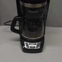 BLACK+DECKER 12-Cup Digital Coffee Maker, Programmable, Washable Basket Filter, Sneak-A-Cup, Auto Brew, Water Window, Keep Hot Plate, Black