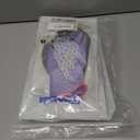 ANDANDA Kids Gardening Gloves, Nitrile Coated Children Yard Work Gloves with Grip, Suitable for Toddlers, Children, Girl, Boy (6XL(Age9-12), Purple)