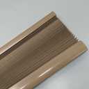 Changshade Cordless Cellular Shades,Blackout Honeycomb Shades for Windows,Pull Down Pleated Blinds,Easy to Install for Indoor Windows and French Doors,Brown(Blackout),29" w x 48" h