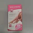 Wax Strips for Hair Removal, Wax Strips, Waxing Kit For Women Face, Body, Arms, Legs, Chest, Back, Bikini Wax Strips, Waxing HairRemoveal Kit with 80PCS + 4 Calming Oil Wipes (1 Count (Pack of 80))