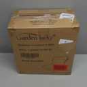 Garden lucky 19"x19" Outdoor Universal Cushion Set of 1, Patio Cushions with Handles & Ties, Water-Proof Stain-Resistant UV Resistant Weather Resistant High Resilience Foam with YKK Zippers,Chili