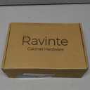 Ravinte 30 Pack 5 Inch Kitchen Square Cabinet Handles Matte Black Pulls Drawer Hardware for Cabinets Cupboard