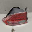 Tail Light Lens for 2006 2007 2008 Honda Civic 4-Door Sedan/Hybrid Driver Side HO2800166 33551SNAA01 (Left)